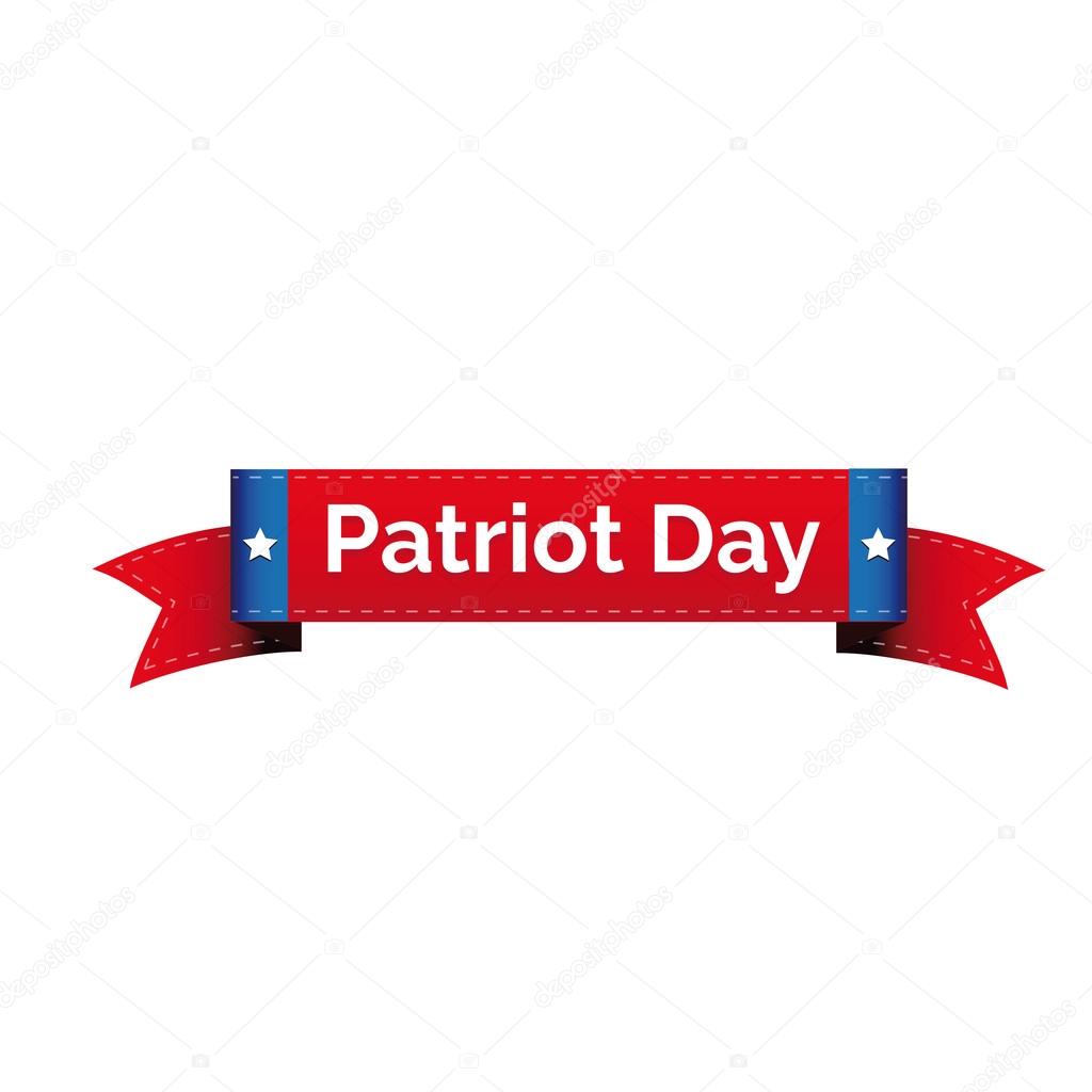 Patriot day ribbon