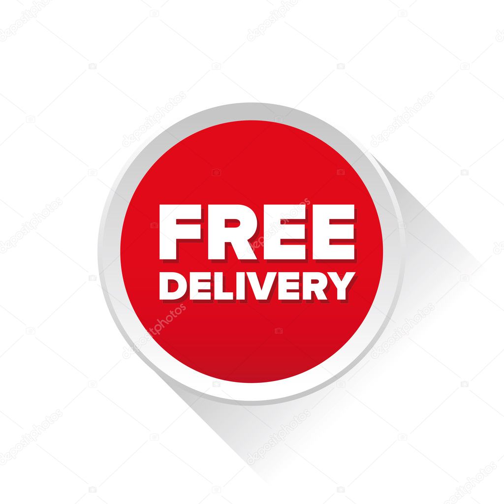 Free delivery vector