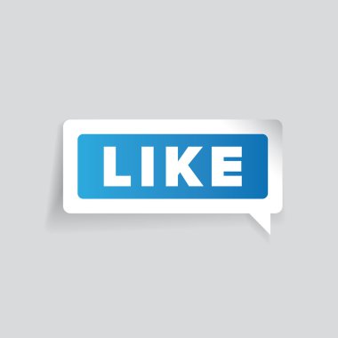 Etiket vektör konuşma balonu gibi