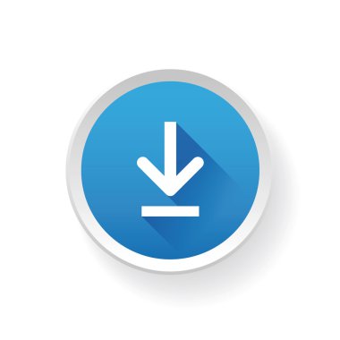 Download simge vektör mavi