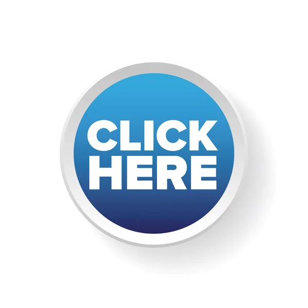 Click here button vector — Stock Vector