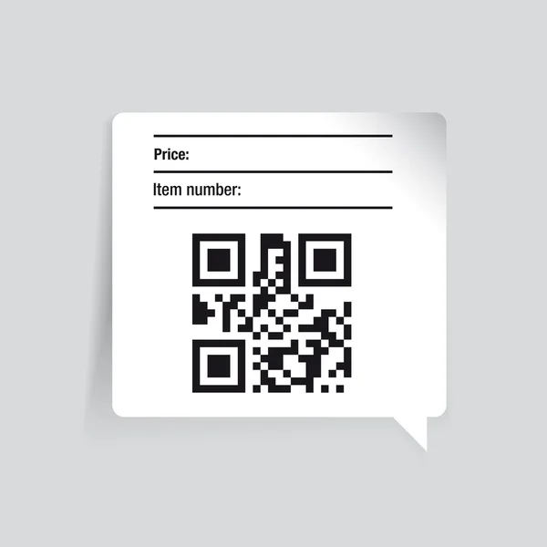 Barcode label en verkoop vector set — Stockvector