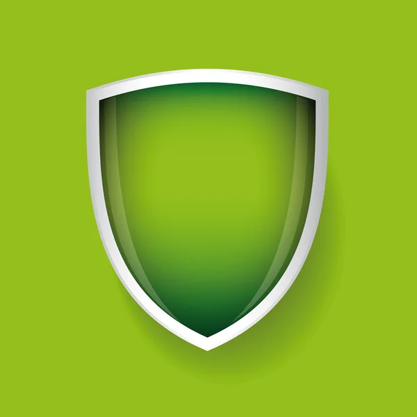 Vector schild groen — Stockvector