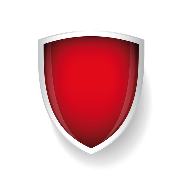 Vector shield red