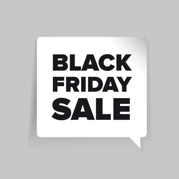 Black Friday Vente étiquette vectorielle — Image vectorielle