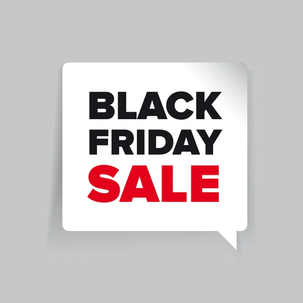 Black Friday Vente étiquette vectorielle — Image vectorielle