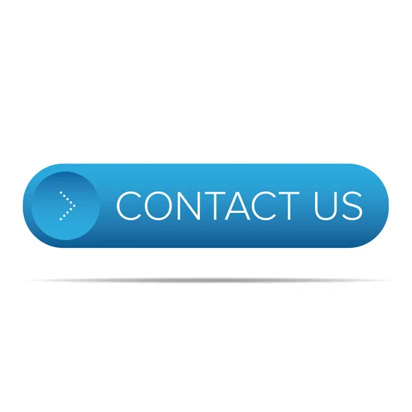 Contactez-nous bouton bleu — Image vectorielle