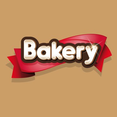 Fırın işareti veya logo vektör