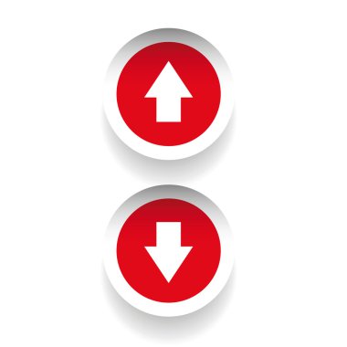 Up-down arrow graphics  buttons clipart