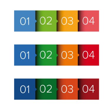 Infographic öğeleri vektör kare