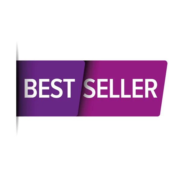 Mejor vector violeta vendedor — Vector de stock