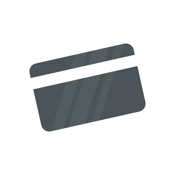 Ikona Kreditky Tvar Dluhové Bankovní Karty Symbol Finančních Peněz Vektor — Stockový vektor