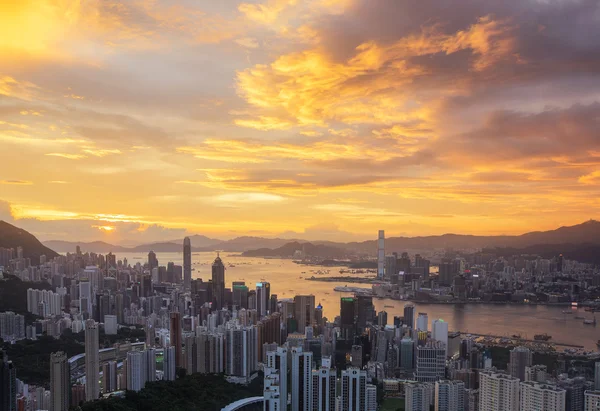 Hong kong şehir — Stok fotoğraf