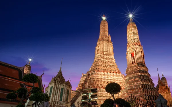 Templo de Arun na cidade de Bangkok — Fotografia de Stock