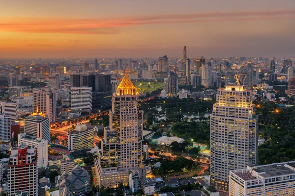 Město Bangkok — Stock fotografie