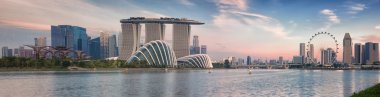 Landscape of the Singapore  clipart
