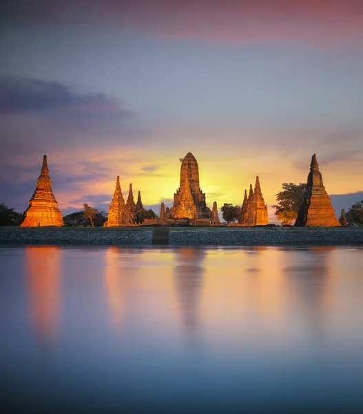 Wat Chai Watthanaram — Stockfoto