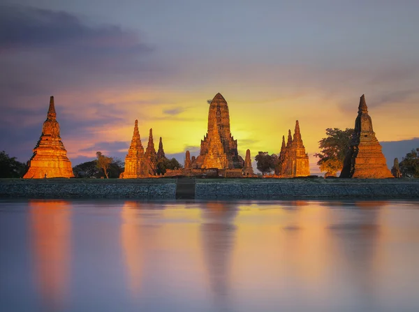 Wat Chai Watthanaram — Stockfoto