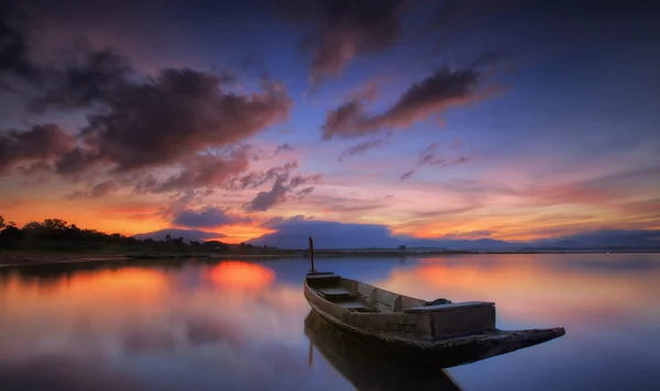 Andaman long tailed boat — Stock Photo, Image