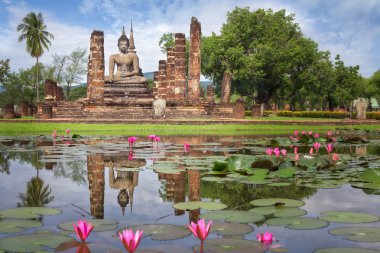 wat mahathat Buda heykeli 
