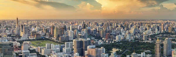 Vista panorâmica de bangkok — Fotografia de Stock
