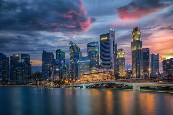 シンガポールシティ — ストック写真