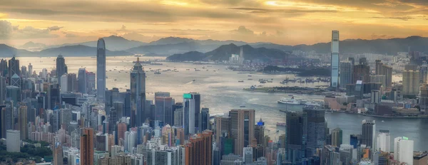 Hong Kong e Kowloon — Foto Stock