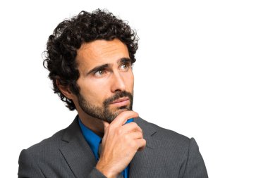 Kendine güvenen erkek Yöneticisi