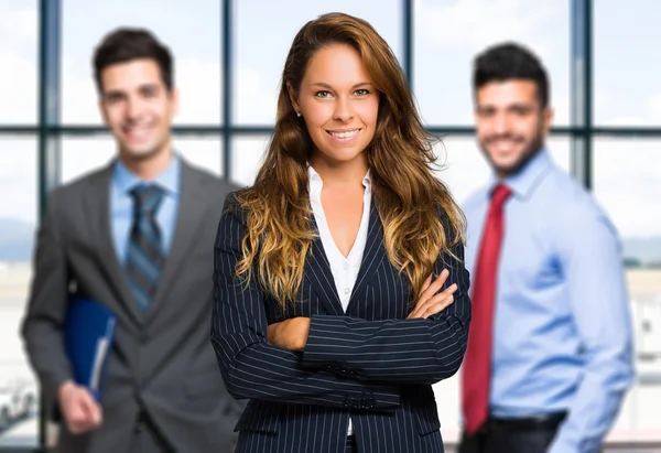 Equipo de negocios en la oficina — Foto de Stock