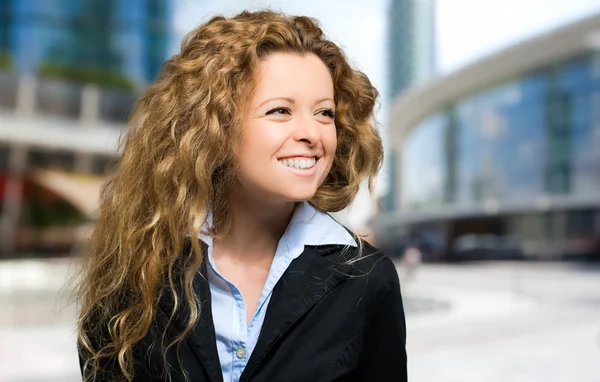 Beautiful young businesswoman — Stock Photo, Image