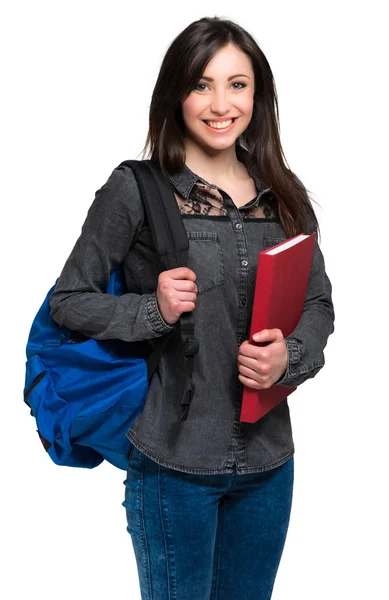 Joven estudiante femenina — Foto de Stock