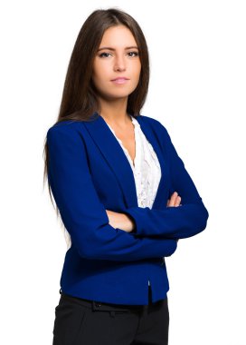 Gülümseyen genç kadın