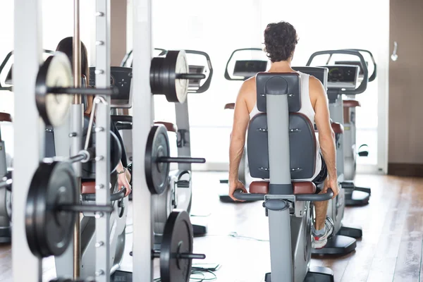 People working out on gym — Stock Photo, Image