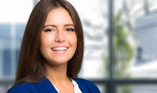 Retrato de secretaria joven — Foto de Stock