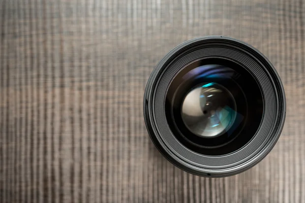 Lente de câmera intercambiável — Fotografia de Stock