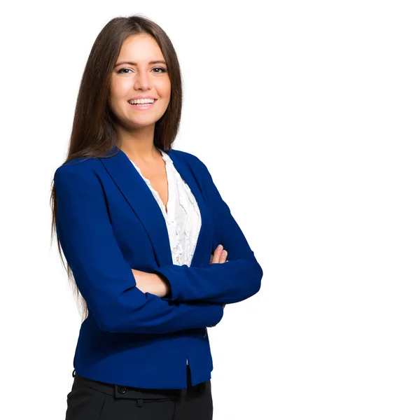 Beautiful young businesswoman — Stock Photo, Image