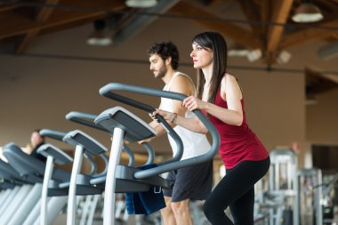 Spor salonunda emekçilerin