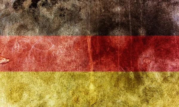 Grungy flag of Germany — Stock Photo, Image