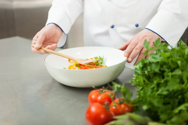 Professional chef at work — Stock Photo, Image