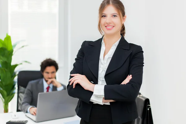 Business people in their office — Stock Photo, Image