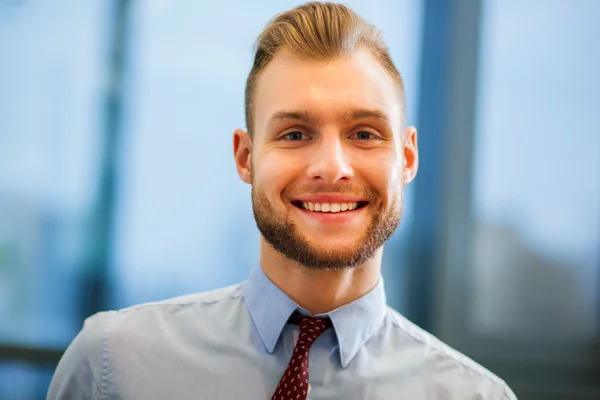 Young handsome Business man — Stock Photo, Image