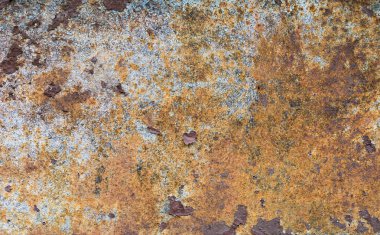 Eski paslı metal plaka doku