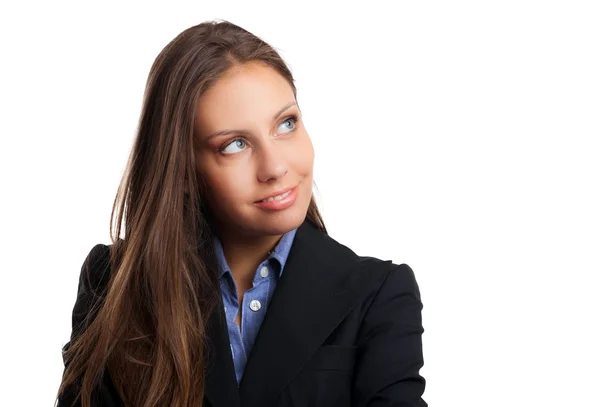 Woman having an idea — Stock Photo, Image