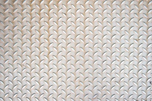 Textur der Diamantplatte aus Metall — Stockfoto