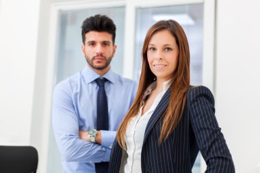 Ofiste iş ortakları 