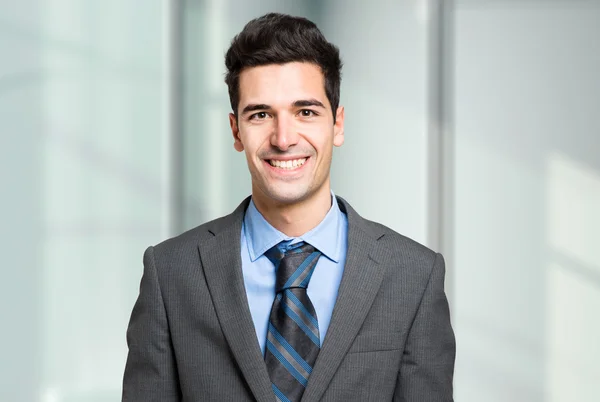 Handsome young businessman — Stock Photo, Image