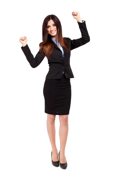 Mujer de negocios retrato de longitud completa — Foto de Stock