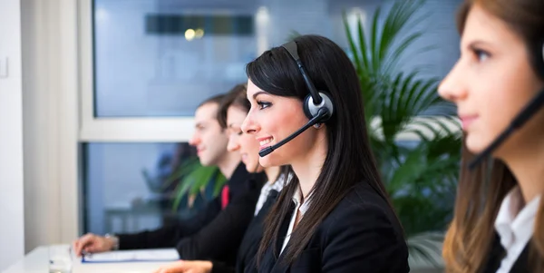 Female customer support portrait — Stock Photo, Image