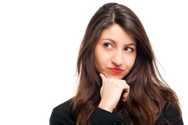 düşünceli işkadını