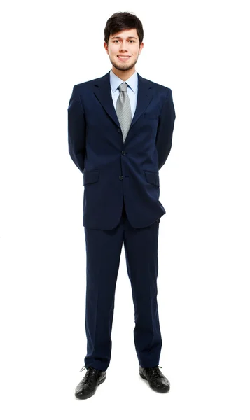 Businessman full length portrait — Stock Photo, Image